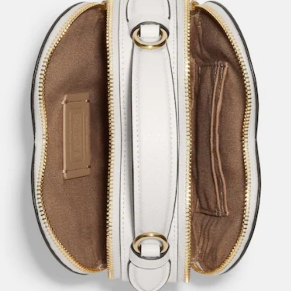 Heart Crossbody In Signature Canvas - Picture 3 of 4